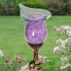 Brand new 🔔 31" Resin Solar Calla Lily Garden Stake Pale Purple - Exhart 👏 -Garden Decor Shop unnamed file 4000