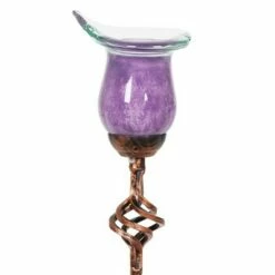 Brand new 🔔 31" Resin Solar Calla Lily Garden Stake Pale Purple - Exhart 👏 -Garden Decor Shop unnamed file 4006
