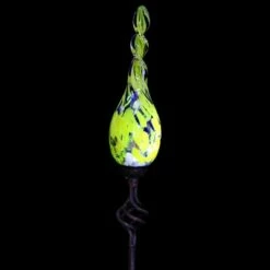 Budget 😉 Exhart 36" Glass Solar Flame Stake Yellow ⌛ -Garden Decor Shop unnamed file 4032
