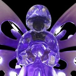 Flash Sale 🌟 33.85" Acrylic Solar Angel Stake Purple - Exhart ✔️ -Garden Decor Shop unnamed file 4040