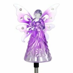 Flash Sale 🌟 33.85" Acrylic Solar Angel Stake Purple - Exhart ✔️ -Garden Decor Shop unnamed file 4042