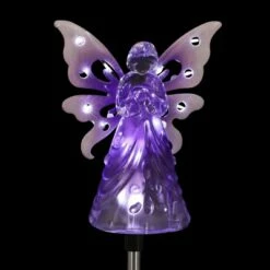 Flash Sale 🌟 33.85" Acrylic Solar Angel Stake Purple - Exhart ✔️ -Garden Decor Shop unnamed file 4045
