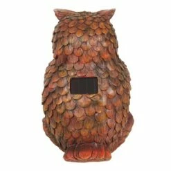 Best reviews of 😀 9.84" Glass and Resin Solar Garden Owl with LED Firefly Jar - Exhart 🎉 -Garden Decor Shop unnamed file 4063