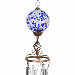 Discount β 46.25" Solar Metal and Glass Ball Wind Chime Blue - Exhart π 14 Discount β 46.25" Solar Metal and Glass Ball Wind Chime Blue - Exhart π -Garden Decor Shop unnamed file 4090