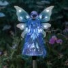 Best Sale ✔️ 33.85" Acrylic Solar Angel Stake Blue - Exhart ❤️ -Garden Decor Shop unnamed file 4124