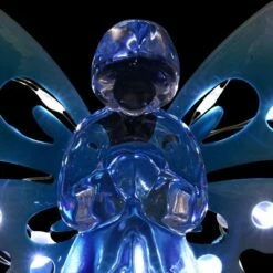 Best Sale ✔️ 33.85" Acrylic Solar Angel Stake Blue - Exhart ❤️ -Garden Decor Shop unnamed file 4128