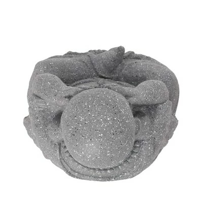 Coupon π₯ Harrod Outdoor See No Evil Monk Garden Statue - Stone Gray - Christopher Knight Home π 6 Coupon π₯ Harrod Outdoor See No Evil Monk Garden Statue - Stone Gray - Christopher Knight Home π - Image 4