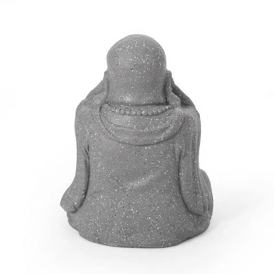 Coupon π₯ Harrod Outdoor See No Evil Monk Garden Statue - Stone Gray - Christopher Knight Home π 7 Coupon π₯ Harrod Outdoor See No Evil Monk Garden Statue - Stone Gray - Christopher Knight Home π - Image 5