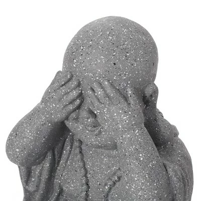 Coupon π₯ Harrod Outdoor See No Evil Monk Garden Statue - Stone Gray - Christopher Knight Home π 10 Coupon π₯ Harrod Outdoor See No Evil Monk Garden Statue - Stone Gray - Christopher Knight Home π - Image 8
