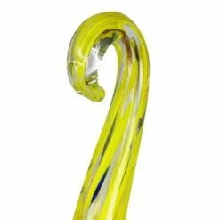 Coupon 😉 Exhart 36" Glass Solar Curled Hook Flame Stake Yellow 🎉 -Garden Decor Shop unnamed file 4171