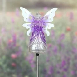 Wholesale ✔️ 39.25" Metal Angel Solar Stake Purple - Exhart 🌟 -Garden Decor Shop unnamed file 4190
