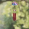 Hot Sale 🥰 38.98" Metal Spinning Lotus Wind Chime Purple/Pink - Exhart ❤️ -Garden Decor Shop unnamed file 4201