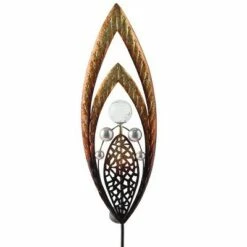 Cheap 🔥 Wind & Weather Metal and Glass Solar Spear Garden Stake 🧨 -Garden Decor Shop unnamed file 4246