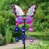 Wholesale 😍 37.8" Metal Butterfly Spinner Garden Stake Purple - Exhart 🛒 -Garden Decor Shop unnamed file 4258