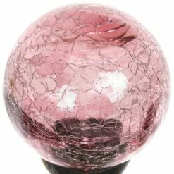 Best deal 🛒 31" Crackle Glass Solar Ball Stake Lavender - Exhart 😉 -Garden Decor Shop unnamed file 4269