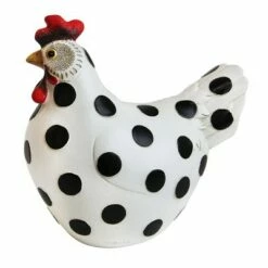 Coupon π 8.46" Resin Polka Dot Garden Hen Statue - Exhart Black/white π 12 Coupon π 8.46" Resin Polka Dot Garden Hen Statue - Exhart Black/white π -Garden Decor Shop unnamed file 4311