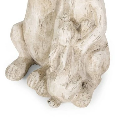 Brand new π 23.5" Concrete Haston Outdoor Rabbit Family Garden Statue - White - Christopher Knight Home π 12 Brand new π 23.5" Concrete Haston Outdoor Rabbit Family Garden Statue - White - Christopher Knight Home π - Image 10