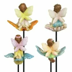 Promo ✨ 12.8" Resin Set of Fairy Pot Stakes Gray - Exhart ❤️ -Garden Decor Shop unnamed file 4366
