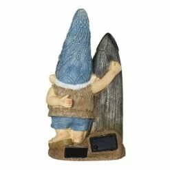 Top 10 😍 15.59" Resin Solar 🏄 Surfing Sol Beach Gnome - Exhart ✔️ -Garden Decor Shop unnamed file 4373