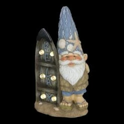 Top 10 😍 15.59" Resin Solar 🏄 Surfing Sol Beach Gnome - Exhart ✔️ -Garden Decor Shop unnamed file 4376