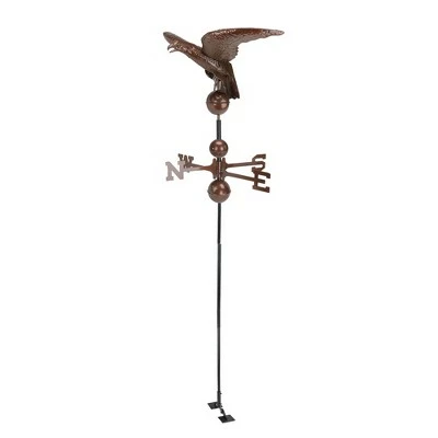 Wholesale ⭐ Northlight 3' Polished Eagle Outdoor Garden Weathervane - Chocolate Brown ✔️ 3 Wholesale ⭐ Northlight 3' Polished Eagle Outdoor Garden Weathervane - Chocolate Brown ✔️