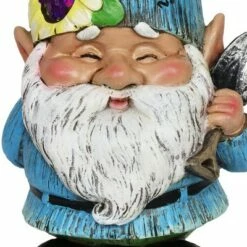 Buy 💯 10.43" Resin Garden Gnome Blue - Exhart 🛒 -Garden Decor Shop unnamed file 4405