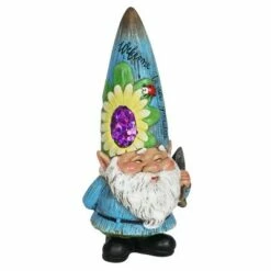 Buy 💯 10.43" Resin Garden Gnome Blue - Exhart 🛒 -Garden Decor Shop unnamed file 4409