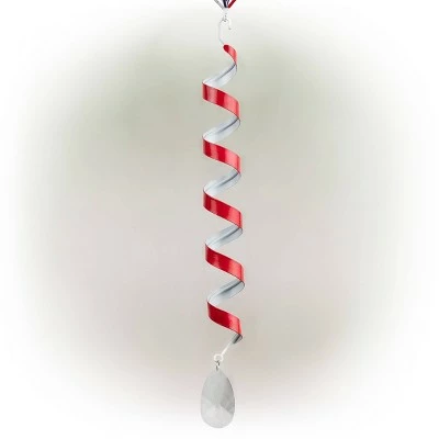 Wholesale β¨ Alpine Corporation 38" Metal Wind Spinner with Shepherds Hook Red/Blue/White π 5 Wholesale β¨ Alpine Corporation 38" Metal Wind Spinner with Shepherds Hook Red/Blue/White π - Image 3