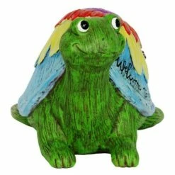 Flash Sale 😀 6.5" Resin Colorful Garden Turtle Statue - Exhart 🔔 -Garden Decor Shop unnamed file 4456