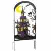 Promo 😀 Plow & Hearth Metal 🦇 Halloween Trellises In Witch And Haunted House Designs ⌛ -Garden Decor Shop unnamed file 4474