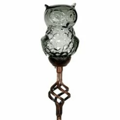 Promo ✨ 32" Solar Resin/Glass Owl Garden Stake Bronze - Exhart 🛒 -Garden Decor Shop unnamed file 4491