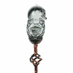Promo ✨ 32" Solar Resin/Glass Owl Garden Stake Bronze - Exhart 🛒 -Garden Decor Shop unnamed file 4494