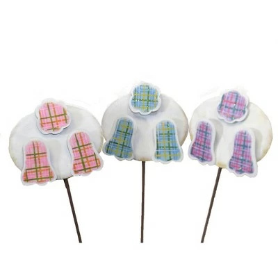 Brand new β¨ Round Top Collection Easter 23.5" Plaid Bunny Bottoms Stakes Garden - Decorative Garden Stakes π 4 Brand new β¨ Round Top Collection Easter 23.5" Plaid Bunny Bottoms Stakes Garden - Decorative Garden Stakes π - Image 2