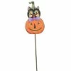 Budget 😉 Round Top Collection 🦇 Halloween 26.0" Vintage Cat In Pumpkin Retro Garden Stake - Decorative Garden Stakes 🔔 -Garden Decor Shop unnamed file 4521