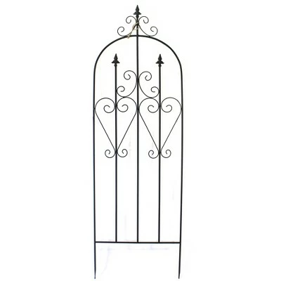 Best Pirce π Direct International Home & Garden 53.0" Two Heart Trellis Yard Decor Fleur De Lis Direct Designs International - Decorative Garden Stakes β 3 Best Pirce π Direct International Home & Garden 53.0" Two Heart Trellis Yard Decor Fleur De Lis Direct Designs International - Decorative Garden Stakes β