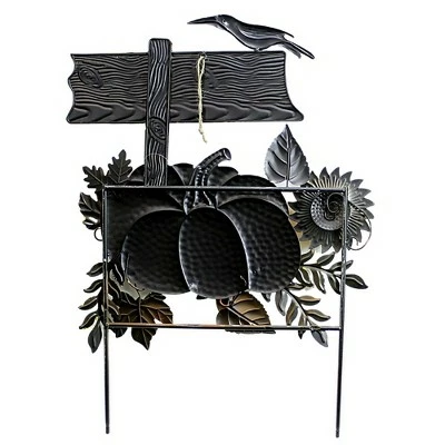 Outlet β Direct International Home & Garden 28.5" Welcome To The Pumpkin Field Yard Decor Crow Sunflower Direct Designs International - Decorative Garden Stakes π 4 Outlet β Direct International Home & Garden 28.5" Welcome To The Pumpkin Field Yard Decor Crow Sunflower Direct Designs International - Decorative Garden Stakes π - Image 2