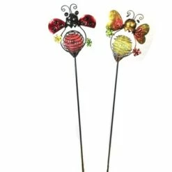 Cheapest 𧨠Direct International Home & Garden 24.0" Bug Light-Up Stakes Yard Decor Flowers Direct Designs International - Decorative Garden Stakes π