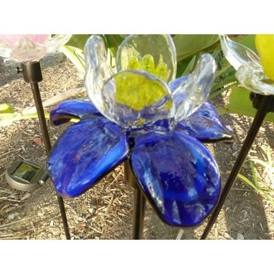 Best Sale π Glass Solar Flower Stake - Ultimate Innovations Pink π― 4 Best Sale π Glass Solar Flower Stake - Ultimate Innovations Pink π― - Image 2