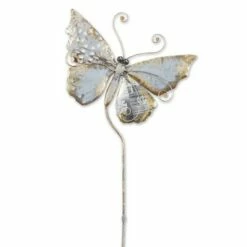 Outlet ✔️ Zingz & Thingz Zingz & Thingz 39.25" Iron Butterfly Garden Stake Gold 👏 -Garden Decor Shop unnamed file 4677