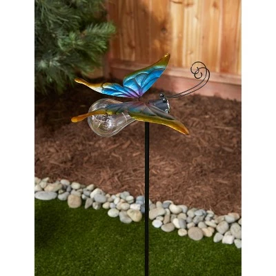 Hot Sale ✨ Zingz & Thingz Zingz & Thingz 9.5" Cast Iron Butterfly Glow Bug Solar Stake ⭐ 6 Hot Sale ✨ Zingz & Thingz Zingz & Thingz 9.5" Cast Iron Butterfly Glow Bug Solar Stake ⭐ - Image 4