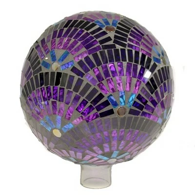 Coupon π Home & Garden 11.0" Purple Mosaic Bloom Gazing Ball Reflects Sunlight Evergreen Enterprises Inc - Decorative Garden Stakes β 3 Coupon π Home & Garden 11.0" Purple Mosaic Bloom Gazing Ball Reflects Sunlight Evergreen Enterprises Inc - Decorative Garden Stakes β