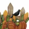 Brand new 🥰 Direct International Home & Garden 35.0" Fence W/ Pumpkins & Corn Stake Crow Happy Harvest Direct Designs International - Decorative Garden Stakes ✨ -Garden Decor Shop unnamed file 4708