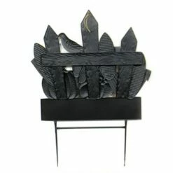 Brand new 🥰 Direct International Home & Garden 35.0" Fence W/ Pumpkins & Corn Stake Crow Happy Harvest Direct Designs International - Decorative Garden Stakes ✨ -Garden Decor Shop unnamed file 4709