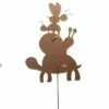 Brand new 🥰 Home & Garden 35.0" Turtle & Bug Stack Ladybug Bee Snail Round Top Collection - Decorative Garden Stakes ❤️ -Garden Decor Shop unnamed file 4729