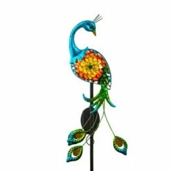 Best deal 😉 Metal Elegant Peacock Solar Bird Stake - Ultimate Innovations Orange 🎉 -Garden Decor Shop unnamed file 4734