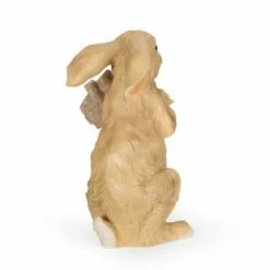 Cheap 😍 28.25" Concrete Silverbow Outdoor Rabbit Garden Statue - White and Brown - Christopher Knight Home 🤩 -Garden Decor Shop unnamed file 475