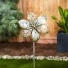 Promo π Zingz & Thingz Zingz & Thingz 9.75" Iron Flower Garden Stake Silver π― 2 Promo π Zingz & Thingz Zingz & Thingz 9.75" Iron Flower Garden Stake Silver π― -Garden Decor Shop unnamed file 4756
