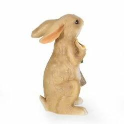 Cheap 😍 28.25" Concrete Silverbow Outdoor Rabbit Garden Statue - White and Brown - Christopher Knight Home 🤩 -Garden Decor Shop unnamed file 477