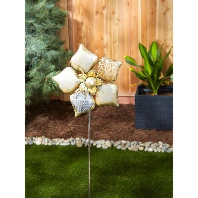 Best deal π₯ Zingz & Thingz Zingz & Thingz 12.5" Iron Flower Garden Stake Silver π 6 Best deal π₯ Zingz & Thingz Zingz & Thingz 12.5" Iron Flower Garden Stake Silver π - Image 4