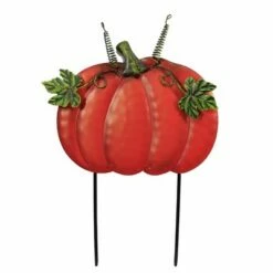 Buy 🎉 Direct International Home & Garden 14.5" 4 Med Multi. Colored Pumpkins Fall Out Side Metal Plants Direct Designs International - Decorative Garden Stakes 🔥 -Garden Decor Shop unnamed file 4834